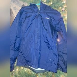 Patagonia Blue Rain Jacket